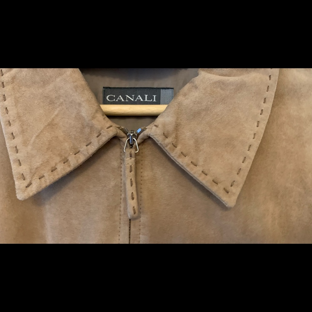 CANALI SUEDE JACKET - MENS SZ 52